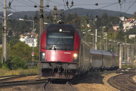 Railjet steuerwagen, Wien Hütteldorf – Vienna, Austria