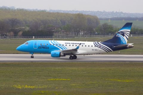 Egyptair, Embraer ERJ-170, SU-GDJ – Budapest, Hungary