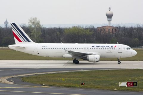Air France, Airbus A320-211, F-GKXA – Budapest, Hungary