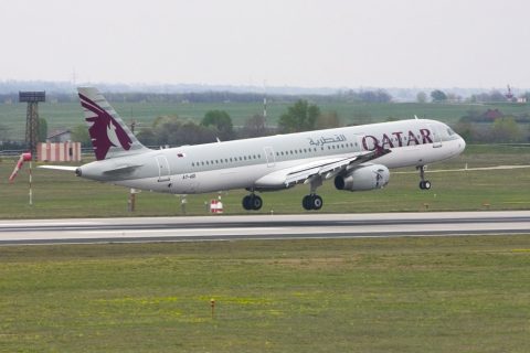 Qatar Airways, Airbus A321-231, A7-AID – Budapest, Hungary