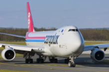 Cargolux LX-VCE Boeing 747-800