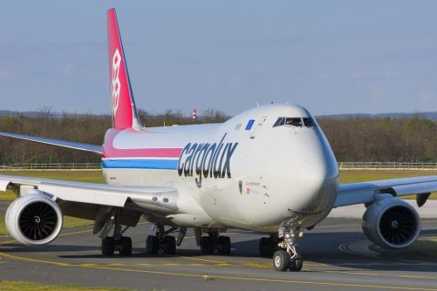 Cargolux LX-VCE Boeing 747-800 – Budapest, Hungary