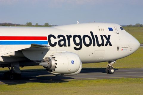 Cargolux LX-VCE Boeing 747-800 – Budapest, Hungary