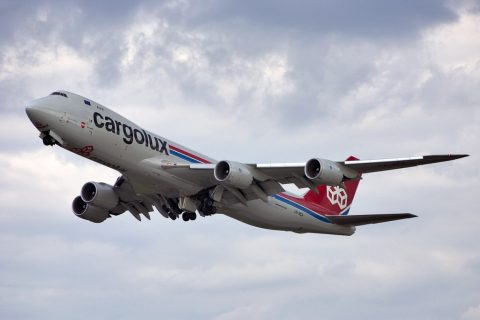 Cargolux, LX-VCA, Boeing 747-8R7F/SCD – Budapest, Hungary