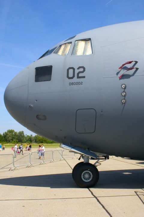 Boeing C-17 Globemaster III - vertical stabilizer – Pápa, Hungary
