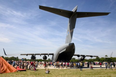 Boeing C-17 Globemaster III - vertical stabilizer – Pápa, Hungary