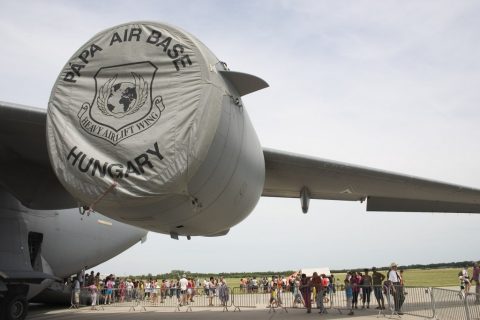Boeing C-17 Globemaster III, Heavy Airlift Wing – Pápa, Hungary