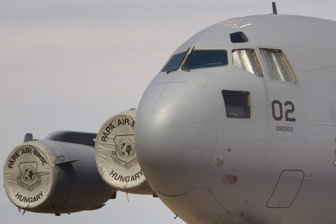 Boeing C-17 Globemaster III, Heavy Airlift Wing – Pápa, Hungary
