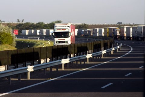 Hegyeshalom - Nickelsdorf border before Schengen – Levél, Hungary