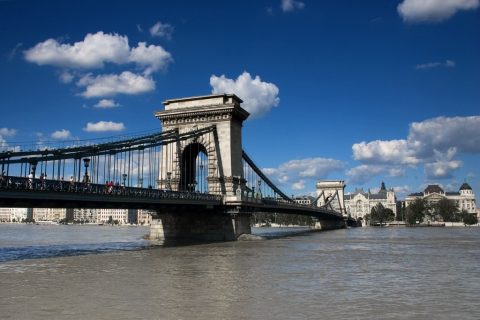 The Széchenyi Chain Bridge – Budapest, Hungary