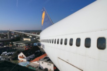 Boeing 747 tail