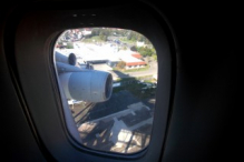 Boeing 747 cabin view