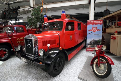 Mercedes-Benz LF15 fire truck – Speyer, Germany