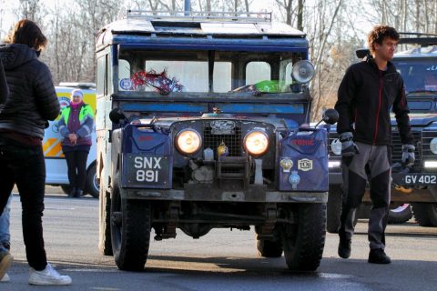 The Last Overland - Oxford arrived to Hungary – Röszke, Hungary