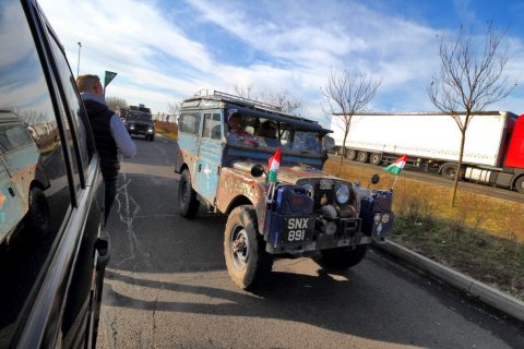 The Last Overland - Oxford arrived to Hungary – Röszke, Hungary