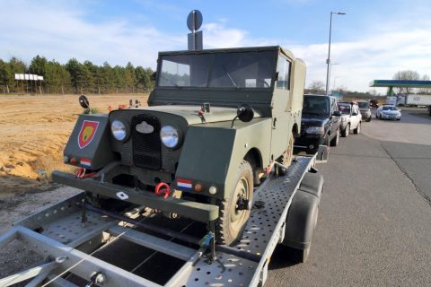 The Last Overland - convoy – Inárcs, Hungary