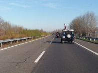 The Last Overland convoy in Hungary