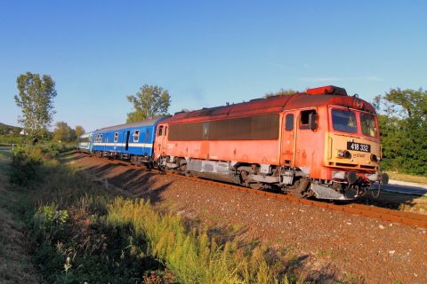 M41 418-332 Szepezdfürdő – Révfülöp, Hungary
