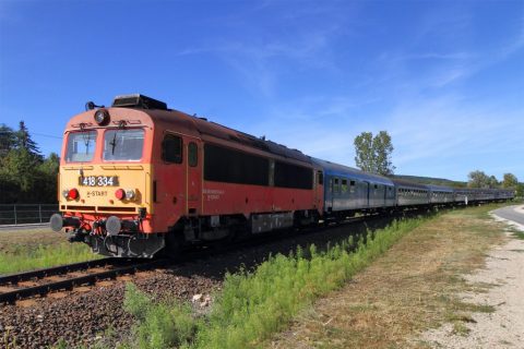 M41 418-334 Szepezdfürdő – Révfülöp, Hungary