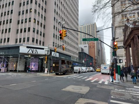 Broadway - Vesey St., Manhattan – New York, United States