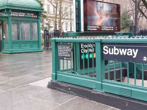 New York Subway, Brooklyn Bridge - City Hall station – New York, United States