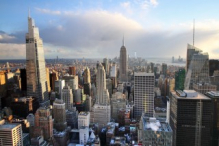 Manhattan view from Rockefeller Center