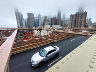 View of Lower Manhattan from the Brooklyn Bridge