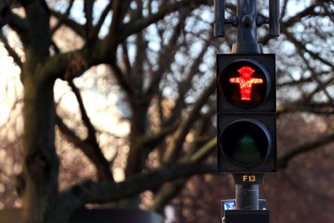 Ampelmännchen (red) – Berlin, Germany
