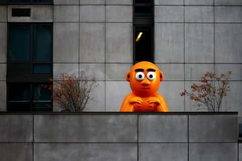 A ‘Creature’ by Artist Danny Cole, High Line – New York, United States