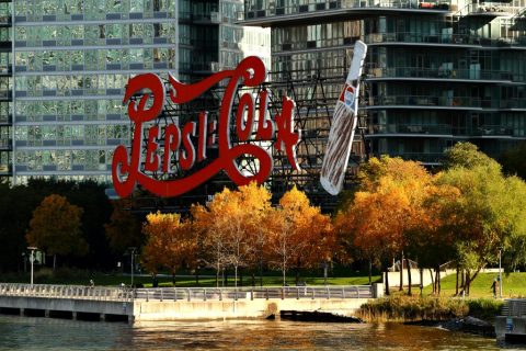Pepsi-Cola sign, Long Island City, Queens – New York, United States