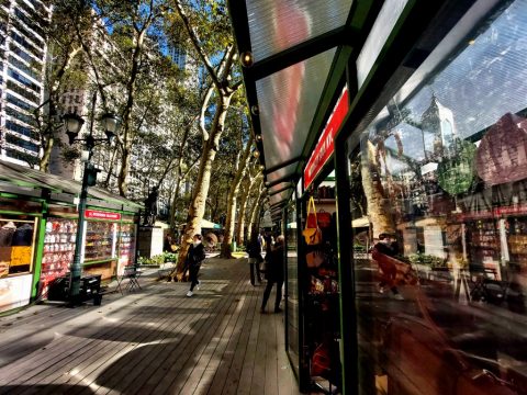 Bryant Park's Winter Village – New York, United States