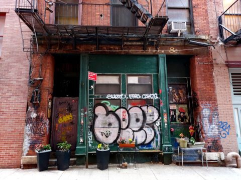 Flowers at 1-9 Staple St, Tribeca, Manhattan – New York, United States