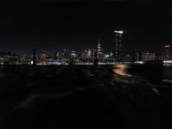 Lower Manhattan by night