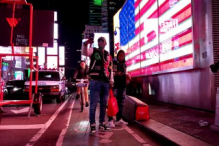Nightlife in Times Square