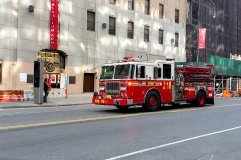  FDNY Squad 18 fire engine – New York, United States