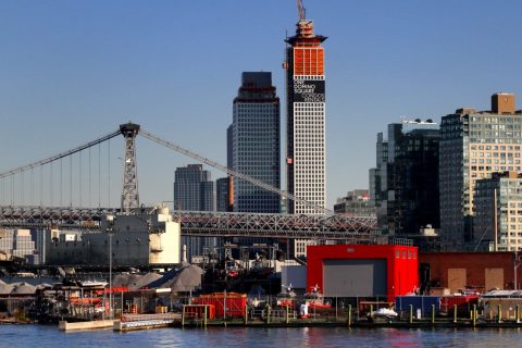 One Domino Square Condominiums,  Williamsburg Bridge, Brooklyn Navy Yard – New York, United States