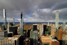 Billionaires row, Central park from Rockefeller Center (Top of the rock)