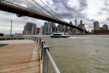 Brooklyn Bridge, NYC Ferry, Downtown Manhattan