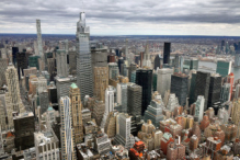 Midtown Manhattan view from Empire State Building