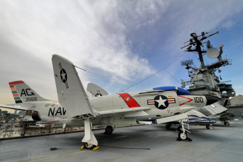 US NAVY - McDonnell F3H-2N (F3H Demon) AG 3566 – New York, United States