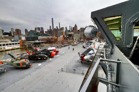USS Intrepid (CV-11) Essex-class aircraft carrier – New York, United States