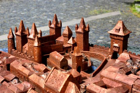 Középkori városmakett – Kőszeg, Hungary