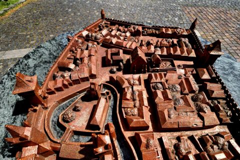 Középkori városmakett – Kőszeg, Hungary