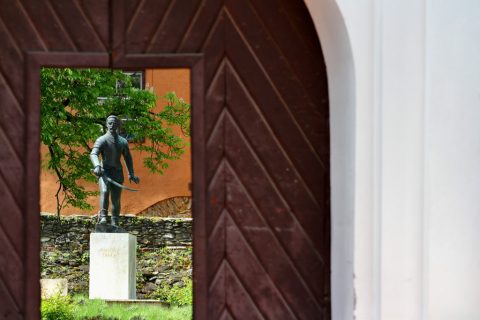 Jurisics Miklós szobra – Kőszeg, Hungary