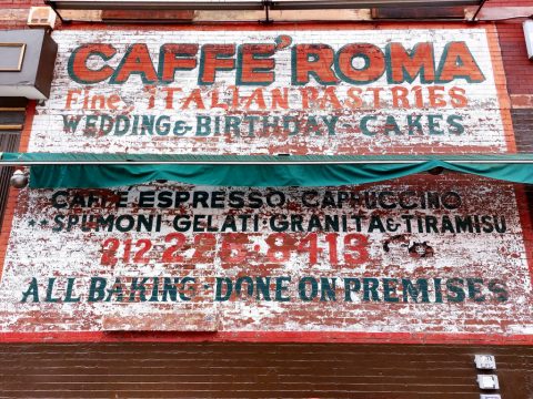 Caffé Roma - Mulberry street – New York, United States