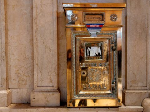 Classic U.S. Mail Letter Box, Grand Central Terminal – New York, United States