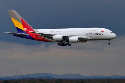 HL7640 Asiana Airlines Airbus A380-800 – Frankfurt, Germany