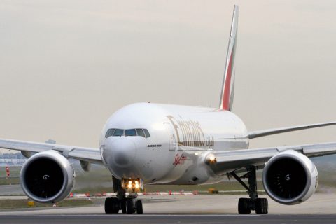Emirates Skycargo, Boeing 777F, A6-EFO – Frankfurt, Germany