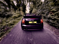 MINI Cooper F57 cabrio, balck, back