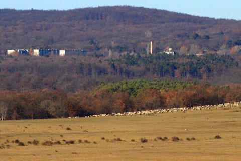 Kis-Moszkva, egykori katonai lakótelep, nukleáris robbanófej tároló – Nagyvázsony, Hungary